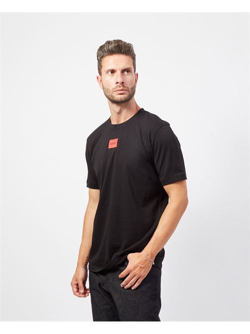 T-shirt uomo Hugo girocollo in jersey di cotone HUGO | 50447978001